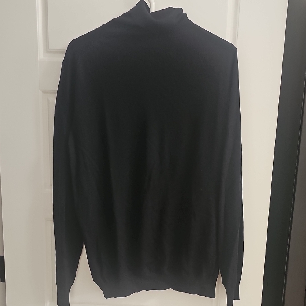 Massimo Black Long Sleeve Shirt